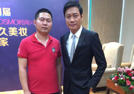 广州Jdb电子与明星合影